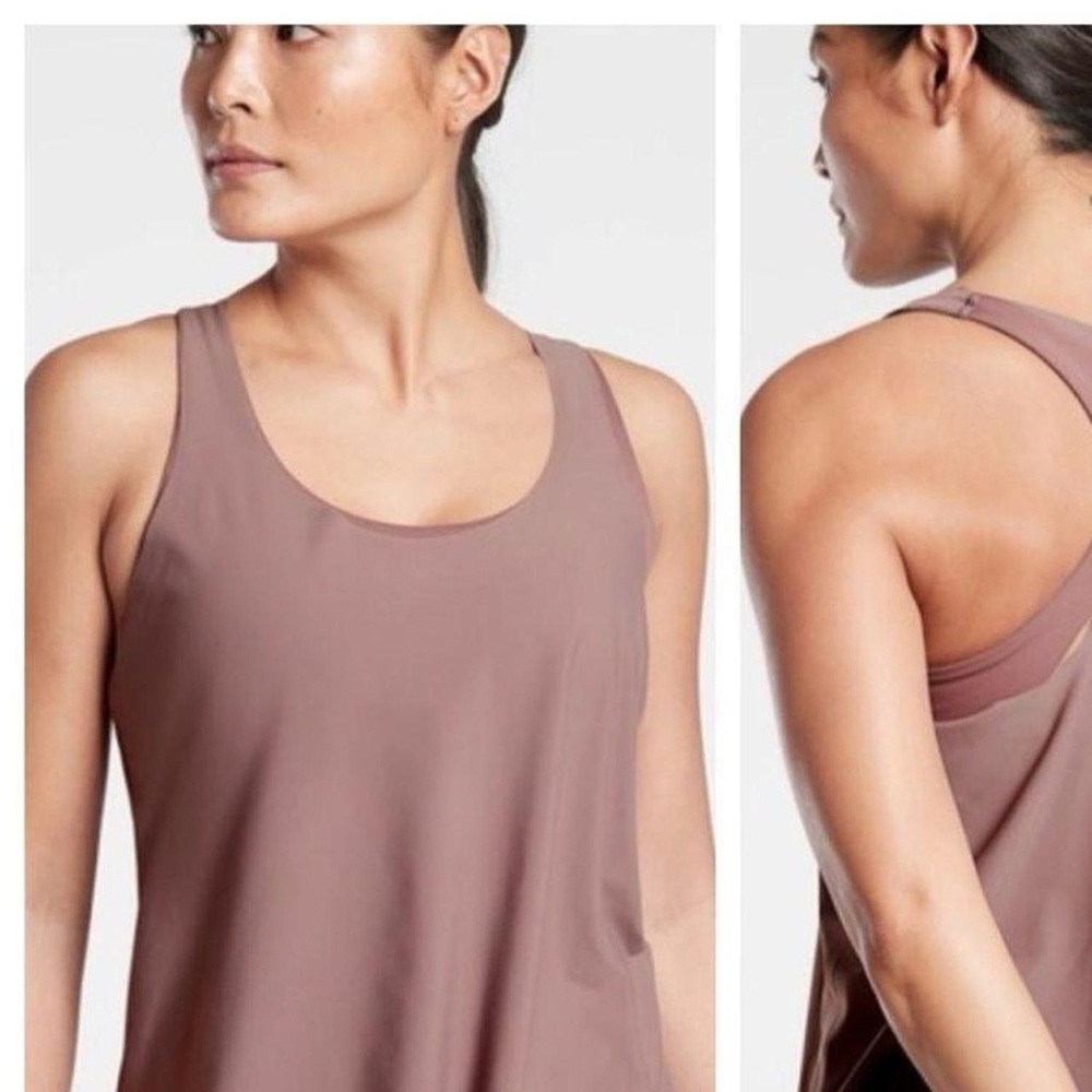 Athleta 2 in 1 Tank Top Sports Bra - Picture 3 of 8